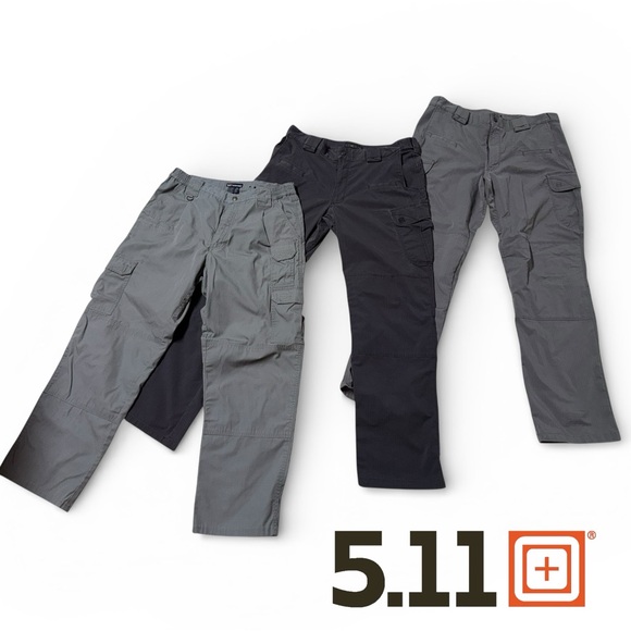 5.11 Tactical Men's Tactical PantsLot of 32 Stryke 1 Taclite Pro 36/34